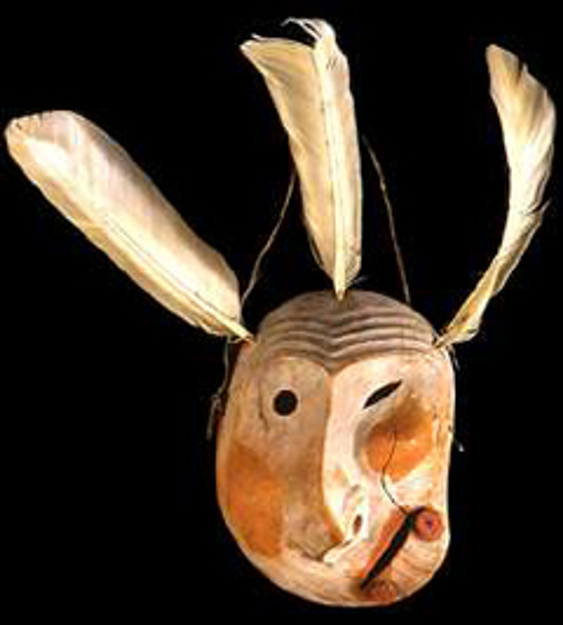 Inuit Mask of a Wind Spirit, 1938, Yup’ik, Alaska.